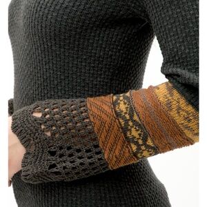 Crochet Lightweight Sweater Top
Long Sleeve with Lower arm details